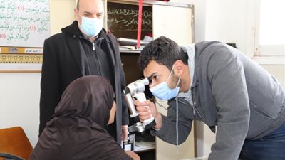 1016 مستفيد من قافلة جامعة عين شمس التنموية لمحافظة البحيرة في يوم واحد