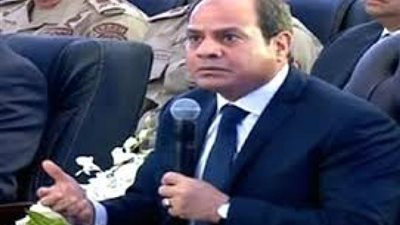 السيسي ينفعل علي الهواء :« اسيب مكاني وامشي »