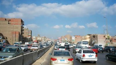 حادث تصادم مروع بين تريلا و 6 سيارات ملاكى بالدائرى