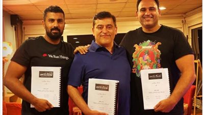 أكرم حسني ينهي استعدادت ”العميل صفر”