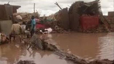 ارتفاع قياسي في منسوب مياه نهر النيل بالخرطوم