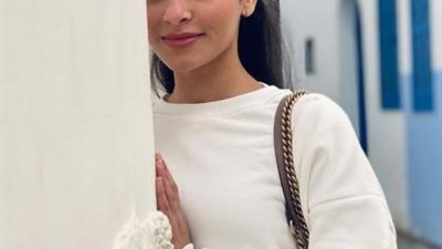 كارمن سليمان فى إطلالة رقيقة من المغرب