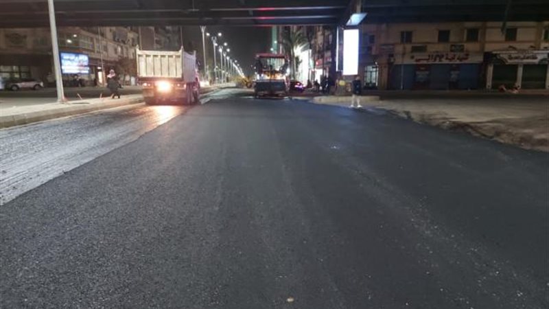 رصف وتطوير المحاور