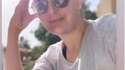 غادة عبد الرزاق بدون مكياج فى أحدث ظهور