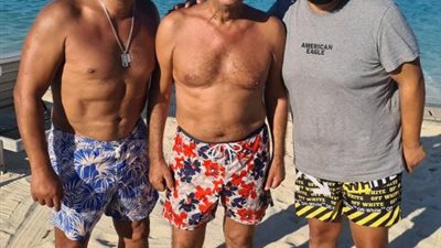 أحمد السقا وشريف منير وأحمد رزق يقضون إجازتهم الصيفية