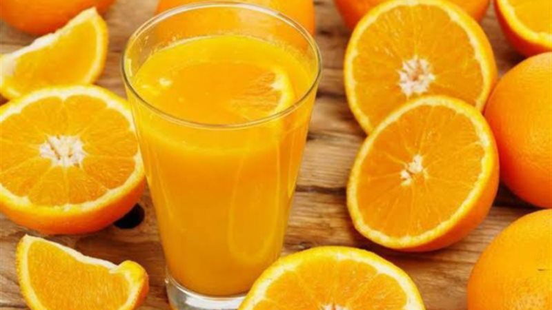 عصير البرتقال