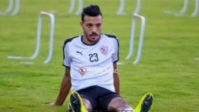 إصابة إسلام جابر في مران الزمالك قبل مواجهة بيراميدز