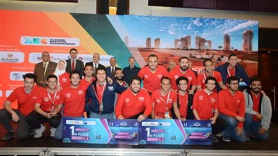 أكاديمية البحث العلمي : 79 فريق تنافسوا في المسابقة الدولية للروبوتات بالعلمين