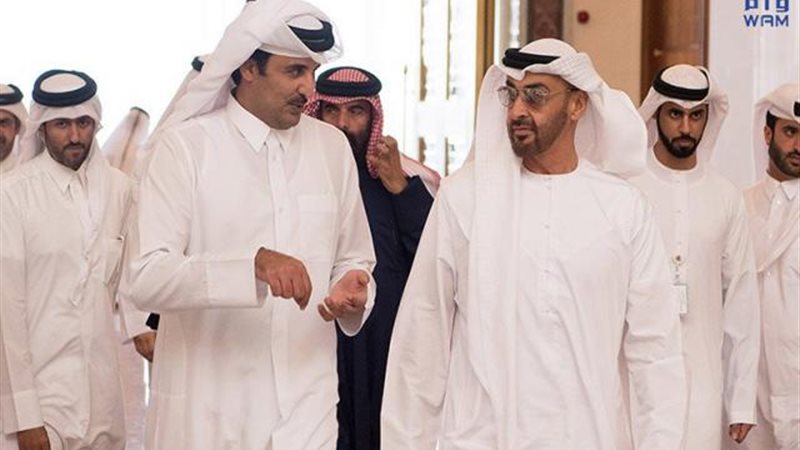 تميم وبن زايد