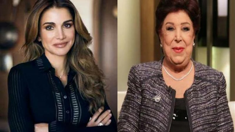 رجاء الجداوي والملكة