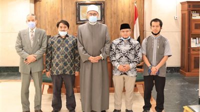 وفد إندونيسي يلتقي أمين”البحوث الإسلامية”..اعرف السبب