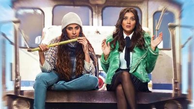 مى عمر تروج لمسلسلها الجديد”رانيا وسكينة”