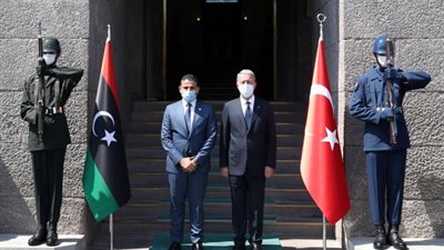 عاجل.. تصريحات خطيرة لوزير الدفاع التركي خلال لقائه نظيره الليبي في أنقرة