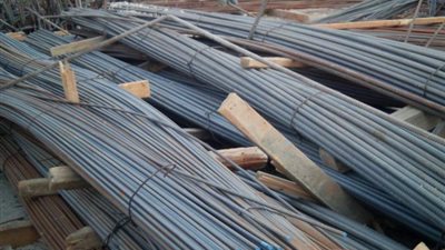 9550 جنيه متوسط سعر طن حديد التسليح بأسواق البناء