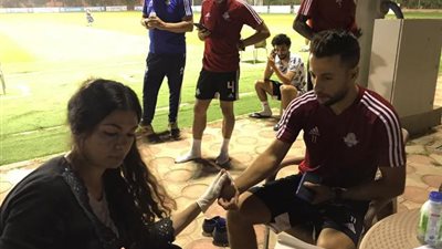 بالصور- بيراميدز يجري ”رابيد تيست” استعداداً للزمالك