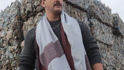 أحمد خالد صالح يروج لمسلسل ”رانيا وسكينة” بطريقته الخاصة