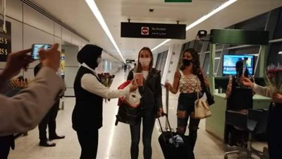 وصول أولى رحلات إيزى جت  البريطانية  الى مطار الغردقة الدولى