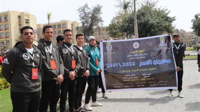 نائب رئيس جامعة عين شمس يفتتح مهرجان الأسر الطلابية