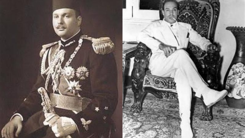 فريد شوقي والملك