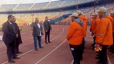 شاهد بالصور .. بروفة رجال الأمن لتأمين مباراة مصر والسنغال المرتقبة