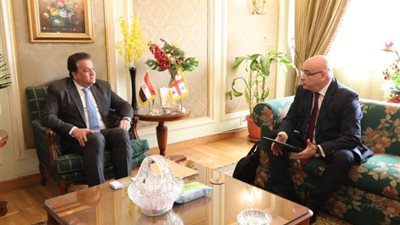 تعرف على تفاصيل لقاء وزير التعليم العالي وسفير جورجيا بالقاهرة