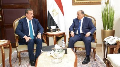 تفاصيل لقاء وزير التنمية المحلية ومحافظ المنوفية
