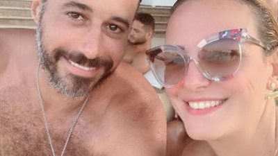 ريهام عبد الغفور تستمتع بالعطلة الصيفية بصحبة أحمد السعدني