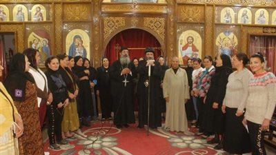 شاهد.. كيف احتفلت إيبارشية أبو قرقاص بعيد الأم؟