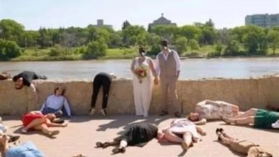 من حفل الزفاف إلى الميتم.. قصة الجثث المنتشرة في قاعة الزفاف