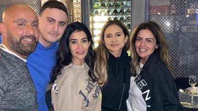 بلدي الجميلة.. أحمد السقا وعائلته بصحبة نيللي كريم