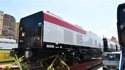 وصول أول قطارات تالجو العالمية لميناء الإسكندرية