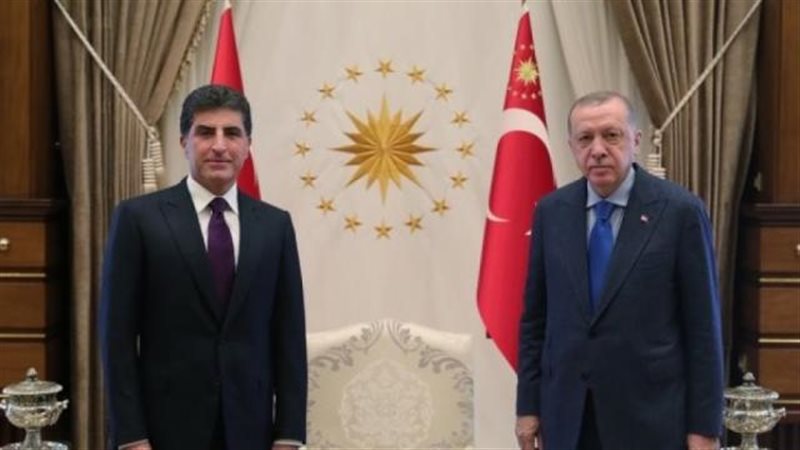 أردوغان ورئيس إقليم