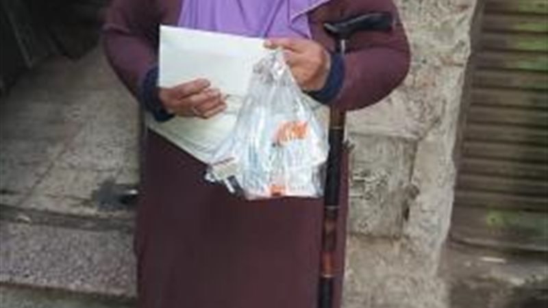 السيدة المسنة