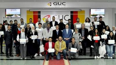 بالصور .. شاهد كيف احتفلت الجامعة الألمانية بالقاهرة باليوم العالمي للمياه