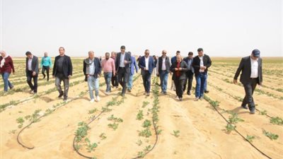 أكاديمية البحث العلمى والريف المصرى يفتتحان المرحلة الأولي من المزرعة البحثية التطبيقية النموذجية