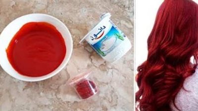 مش محتاجة صبغات.. أفضل طريقة منزلية لصبغ الشعر باللون الأحمر