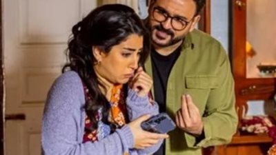 أيتن عامر تقع فى حب أكرم حسني وتعلق: مكتوب عليا