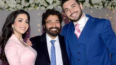 بالصور.. نبيلة الشاعرى تحتفل بخطوبتها رفقة والدها