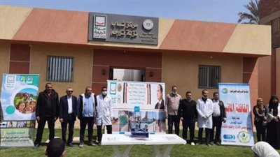 اطلاق قوافل مائية شاملة بقرى الجيزة