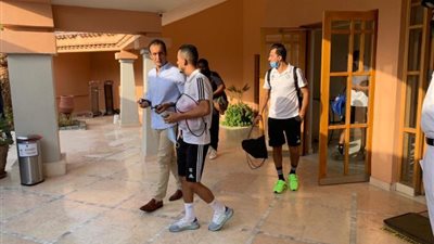 بالصور.. بيراميدز يتحرك من فندق الإقامة لملعب الجونة