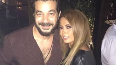 شريف سلامة يحتفل بعيد ميلاد زوجته داليا مصطفى