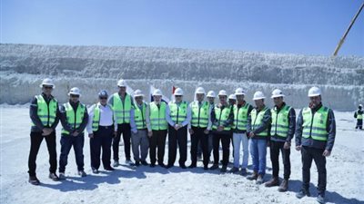 تفاصيل زيارة رئيس هيئة المحطات النووية لموقع الضبعة لبدء أعمال الصبة الخرسانية الأولى