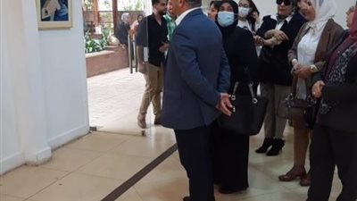 بالصور .. معرض لمحات 2022 يعرض الأعمال الابداعية لطلاب كلية التربية الفنية جامعة حلوان