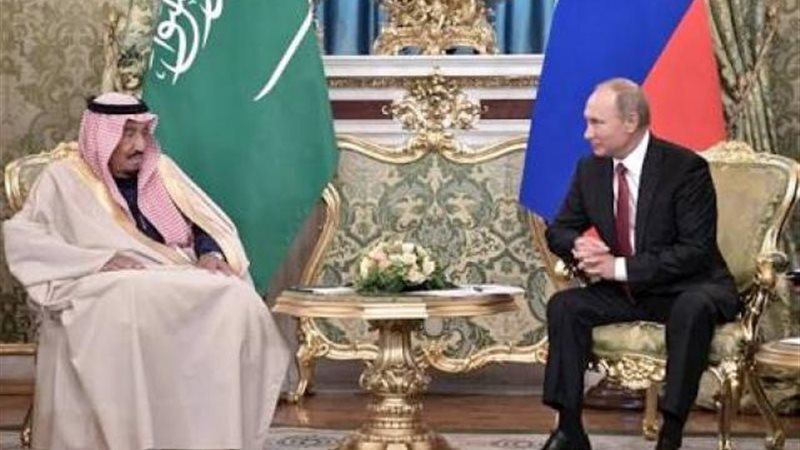 بوتين والملك سلمان