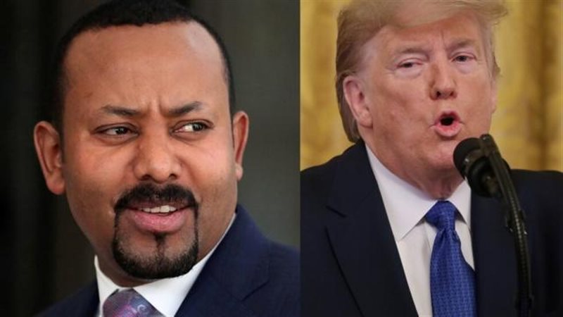 آبى أحمد وترامب