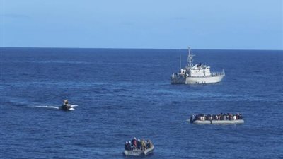 عملية إيرني تكتشف  عشرات السفن المشبوهة قبالة سواحل ليبيا