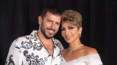 أصالة نصرى تغازل زوجها بكلمات رومانسية فى أحدث ظهور