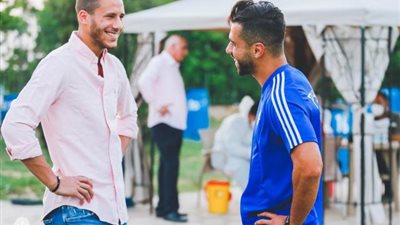 بالصور.. استقبال الفاتحين لرمضان صبحي في تدريبات بيراميدز