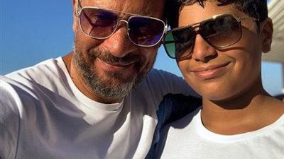 ماجد المصري يهنىء ابنه ”آدم” بعيد ميلاده: ربنا ما يحرمني منك