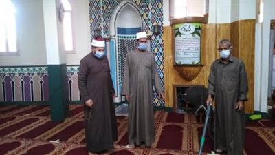استعدادا لصلاة الجمعة الثالثة ... الأوقاف تطلق حملة لتعقيم المساجد